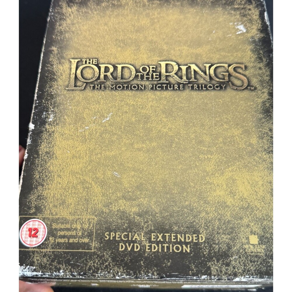 THE LORD OF THE RINGS TRILOGY SPECIAL EXTENDED EDITION DVD BOXSET